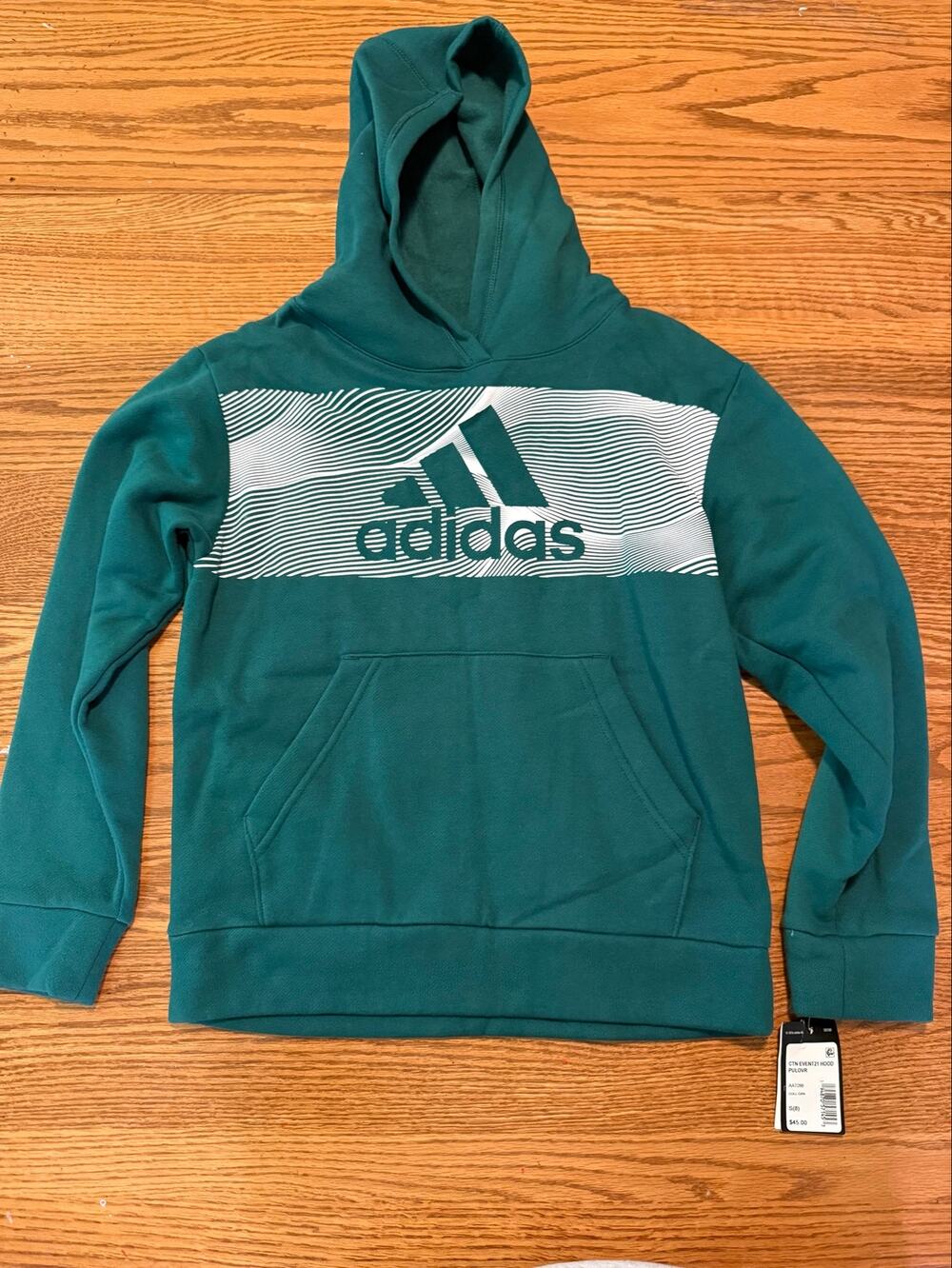 Adidas Youth Hoodie- size Small (8)